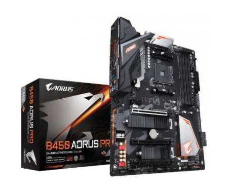 Материнская плата GIGABYTE B450 AORUS PRO