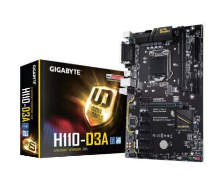 Материнская плата GIGABYTE GA-H110-D3A