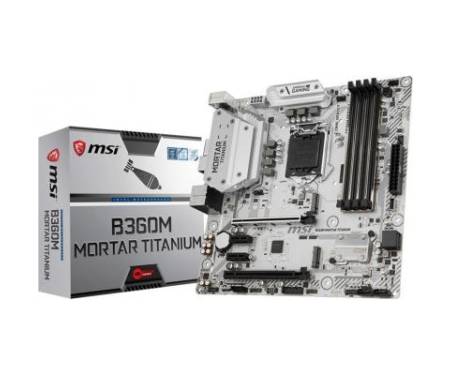 Материнская плата MSI B360M MORTAR TITANIUM