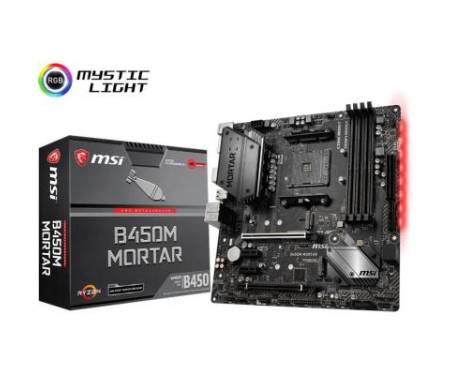 Материнская плата MSI B450M MORTAR