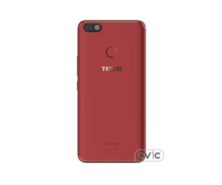 Смартфон Tecno Camon X pro CA8 Dualsim Bordeaux Red (4895180732591)