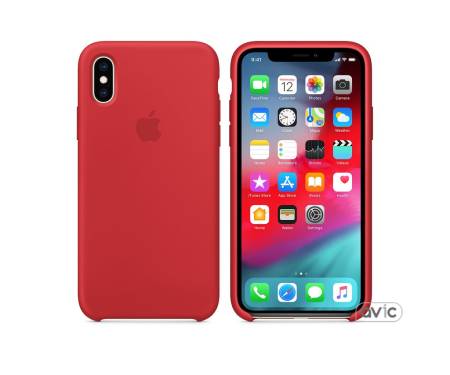 Чехол для смартфона Apple iPhone XS Silicone Case - PRODUCT RED (COPY)