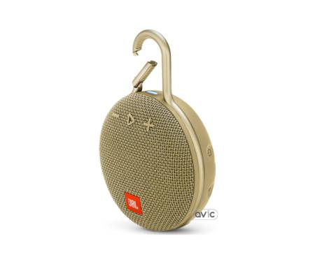 Колонка JBL Clip 3 Sand (JBLCLIP3SAND)