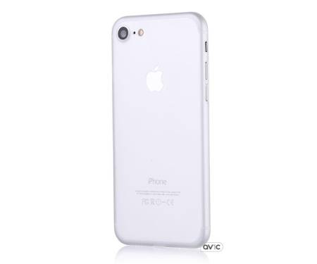 Бампер для Apple iPhone 7 (Frosted Transparent)