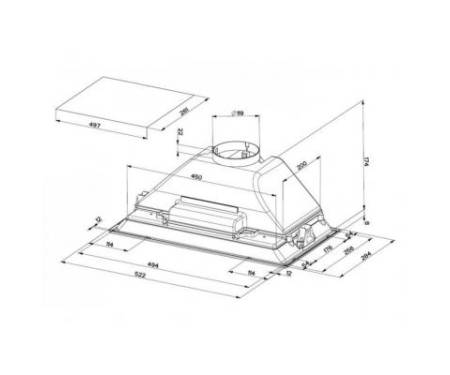 Вытяжка FABER INCA SMART C LG A52