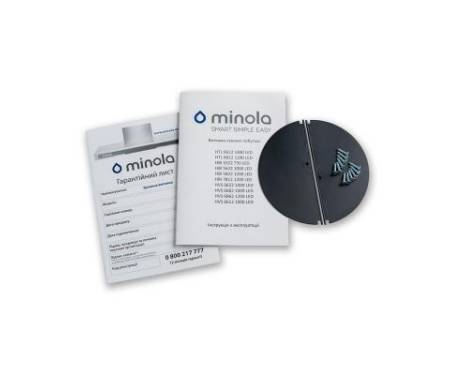 Вытяжка MINOLA HBI 5322 WH 750 LED