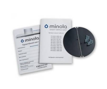 Вытяжка MINOLA HBI 7812 WH 1200 LED