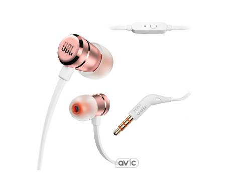 Наушники JBL T290 Rose Gold (JBLT290RGD)