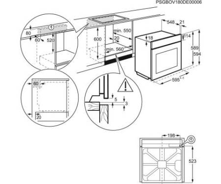 Духовка ELECTROLUX OPEC5531X