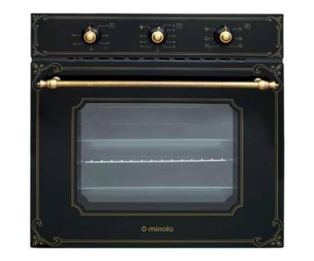 Духовка MINOLA OE 66134 BL RUSTIC GLASS