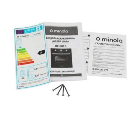 Духовка MINOLA OE 6615 BL