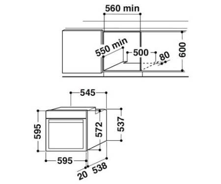 Духовка Whirlpool AKP 738 NB