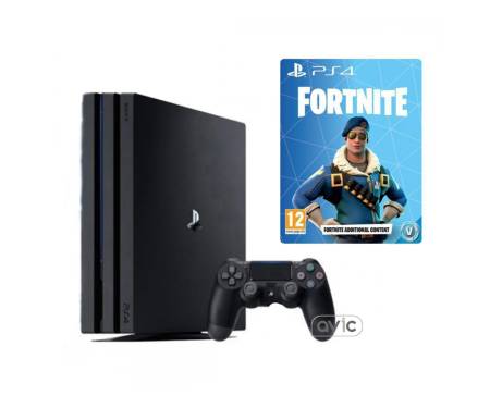 Игровая приставка Sony PlayStation 4 Pro PS4 Pro 1TB + Fortnite