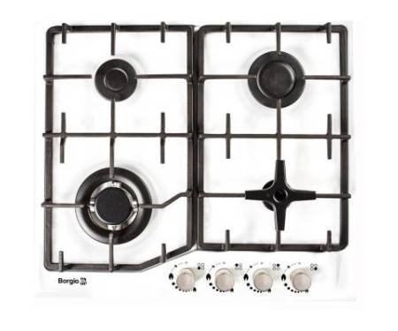 Варочная поверхность Borgio 6742-17 W (White Enamelled)
