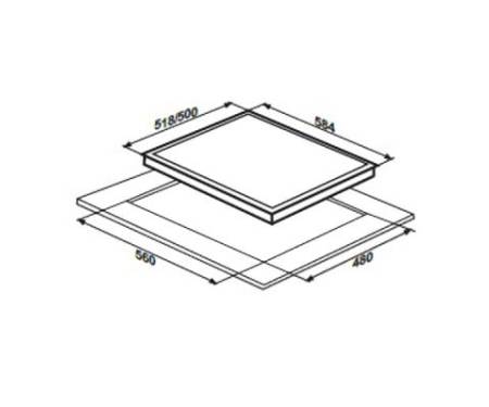 Варочная поверхность Liberty PG6041G-CCAV (442)