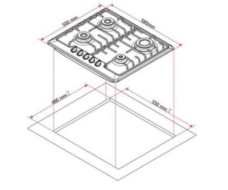 Варочная поверхность Liberty PWG 6501 AV (304)