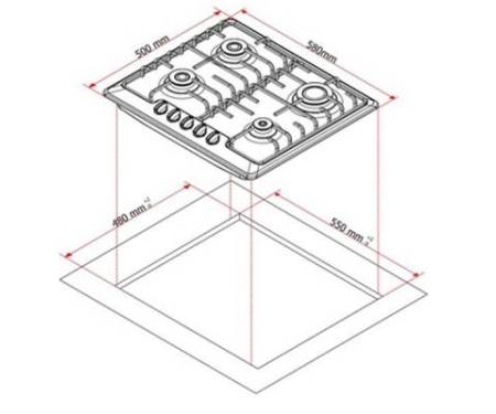 Варочная поверхность Liberty PWG 6501 BR (302)