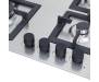 Варочная поверхность Perfelli HGM 6430 INOX SLIM LINE