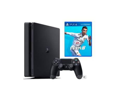 Игровая приставка Sony PlayStation 4 Slim PS4 Slim 500GB + FIFA 19