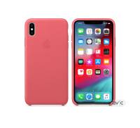 Чехол для смартфона Apple iPhone XS Max Leather Case - Peony Pink (MTEX2)
