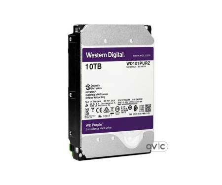 Жесткий диск WD Purple 10 TB (WD101PURZ)