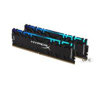 Память Kingston 16 GB 2x8GB DDR4 3600 MHz HyperX Predator RGB (HX436C17PB3AK2/16)