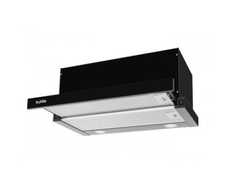 Вытяжка VENTOLUX GARDA 60 BK (1000) LED