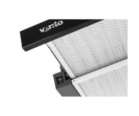 Вытяжка VENTOLUX GARDA 60 BK (1000) LED