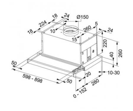Вытяжка Franke Maxima FTC 626 XSL (110.0275.345)