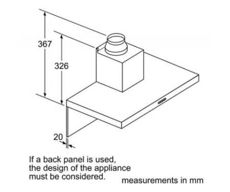 Вытяжка BOSCH DWB66DM50