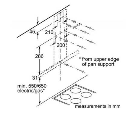 Вытяжка BOSCH DWB66DM50