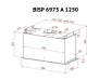 Вытяжка PERFELLI BISP 6973 A 1250 W LED Strip