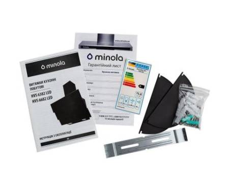 Вытяжка MINOLA HVS 6382 BL 750 LED