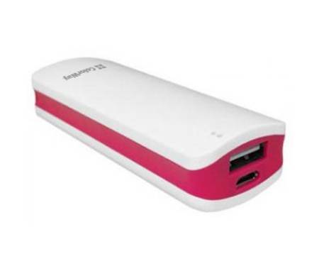 Power Bank ColorWay 2200mAh White/Red (CW-PB022LIB1RD)