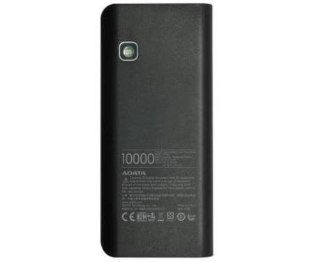 Power Bank ADATA PT100 10000mAh Black-Green (APT100-10000M-5V-CBKGR)