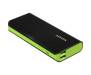 Power Bank ADATA PT100 10000mAh Black-Green (APT100-10000M-5V-CBKGR)