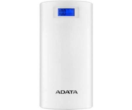 Power Bank ADATA P20000D 20000mAh White (AP20000D-DGT-5V-CWH)