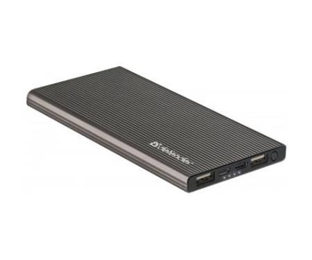 Power Bank Defender ExtraLife Fast 5000B Li-pol, 5000mAh, USB*2 + Type-C 3A (83627)