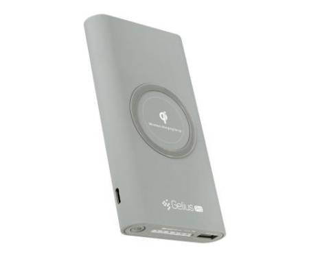 Power Bank Gelius Pro Incredible (Wirelles) 10000mAh 2.1A Grey (65150)