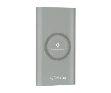 Power Bank Gelius Pro Incredible (Wirelles) 10000mAh 2.1A Grey (65150)