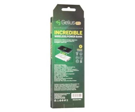 Power Bank Gelius Pro Incredible (Wirelles) 10000mAh 2.1A Grey (65150)