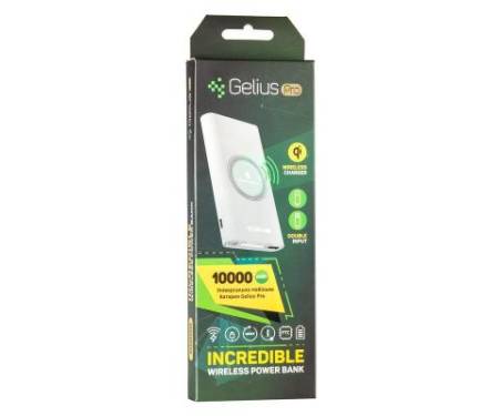 Power Bank Gelius Pro Incredible (Wirelles) 10000mAh 2.1A Grey (65150)