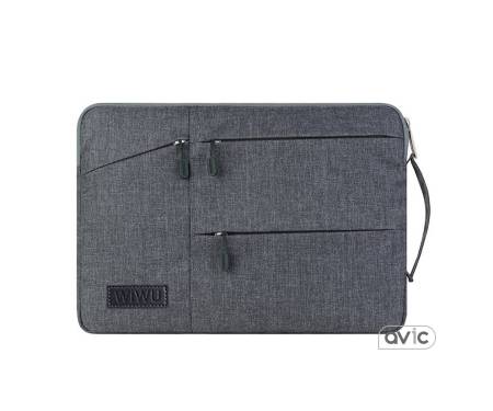 Сумка WIWU Pocket Sleeve MacBook 15 Grey