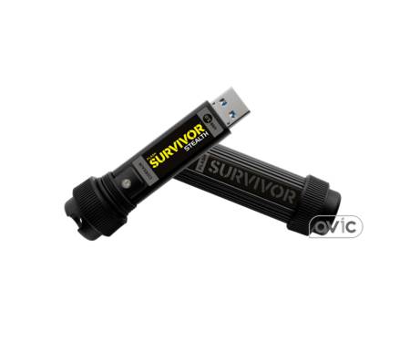 Флешка Corsair 128 GB Flash Survivor Stealth USB 3.0 (CMFSS3B-128GB)