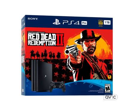Sony Playstation 4 Pro 1TB+Red Dead Redemption 2