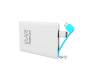 Внешний аккумулятор-кредитка Elari PowerCard 2500 мАч (White)