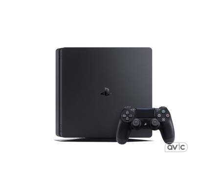 Sony Plyastation 4 Slim 1TB Black+(Gran Turismo Sport, God of War, Horizon Zero Dawn)