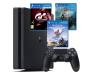 Sony Plyastation 4 Slim 1TB Black+(Gran Turismo Sport, God of War, Horizon Zero Dawn)