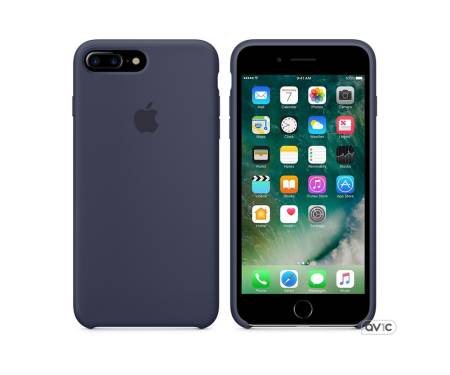 Apple iPhone 7 Plus Silicone Case - Midnight Blue MMQU2