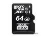 GOODRAM 64 GB microSDXC class 10 UHS-I+SD Adapter M1AA-0640R12